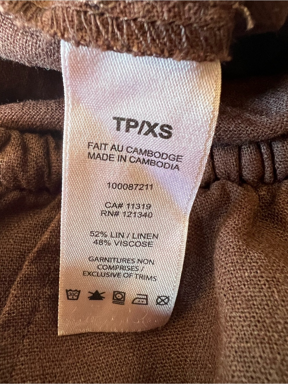 Linen blend Pants🍁 - Picture 9 of 12
